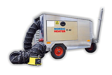Сезонные скидки на аэродромный обогреватель воздушного судна Nordic Heater E42 от АЕГЭ-АЭРО.