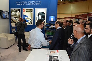 Specta расширяет экспортные рынки на выставке Metal & Steel Middle East в Каире, Египет.