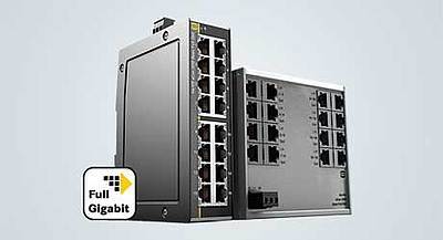 Экономическая эффективность и гибкость применения: Полноценный Gigabit Ethernet на 16 портов в максимально компактном исполнении