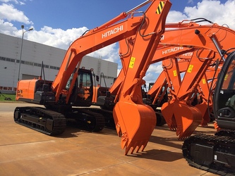 Завод Hitachi в России готовится к запуску производства модели экскаватора ZX180LCN – 5G