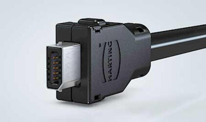 HARTING ix Industrial® - новый миниатюрный интерфейс Ethernet 
