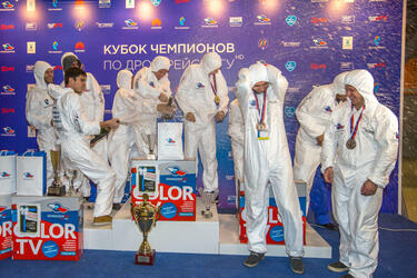 Кубок Чемпионов по дрон-рейсингу, в HD (цифровом) формате