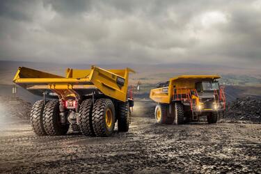 Volvo представляет серию карьерных самосвалов.