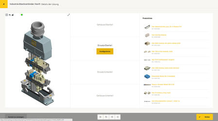 Han® Configurator: Индивидуальное исполнение соединений