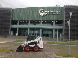 Bobcat S570 на Всемирной зимней универсиаде