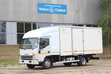 Произведен первый грузовик JAC N75 (Euro 5) с закабинным спальником