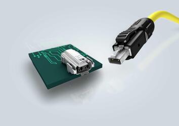 Соединитель для однопарного промышленного Ethernet