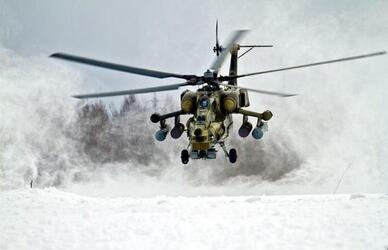 Два ударных вертолета Ми-28 поступили на вооружение армейской авиации в Псковской области