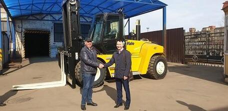 Отгрузка Yale GDP160EC для Терминал Святого Петра