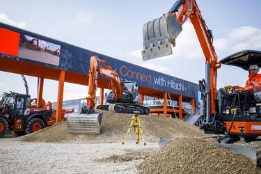 Hitachi Construction Machinery представила новинки на Bauma 2019