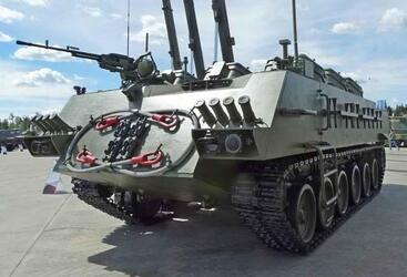 «Армия-2019»: «Омсктрансмаш» представил минный заградитель созданный в рамках ОКР «Клещ-Г»