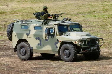 В соединение спецназа ВВО поступила крупная партия новых «Тигров»
