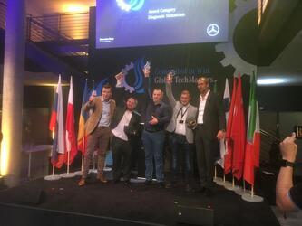 Диагност команды из России занял второе место на международном турнире GlobalTechMasters, Daimler AG