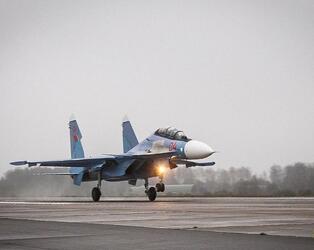 Вторая пара истребителей Су-30СМ прибыла в Белоруссию