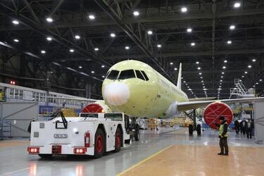 Корпорация «Иркут» завершила постройку четвертого самолета МС-21-300 для летных испытаний