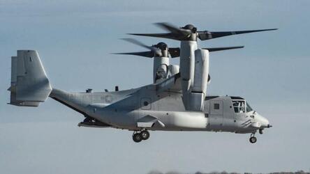 Корпус морской пехоты США получил первый MV-22 Osprey, модернизированный до нового стандарта