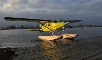 Канадский гидросамолет DHC-2 впервые оснастили электродвигателем