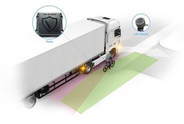 DAF City Turn Assist повышает уровень безопасности движения в городе