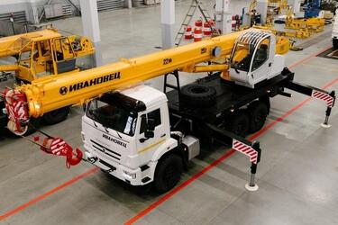 ИМЗ «Автокран» выпустил краны КС-25 нового поколения