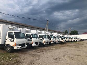 Hyundai Truck and Bus Rus поставила крупному грузоперевозчику 25 фургонов-рефрижераторов 