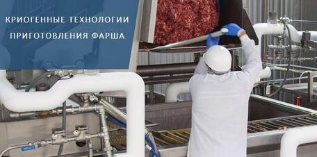 Криогенные технологии фаршеприготовления