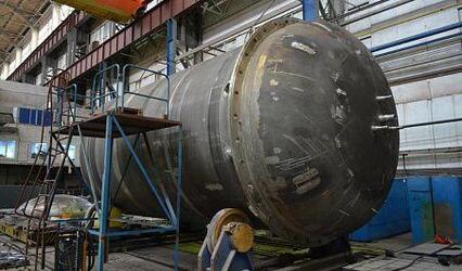 Петрозаводскмаш изготовил первый полукорпус емкости системы безопасности для АЭС