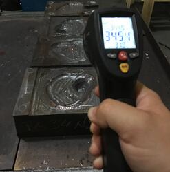 Восстановление штамповой оснастки методом  многослойной наплавки EnDoTec DO*354