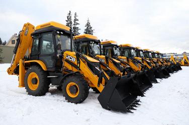 JCB поставила заказчику уникальные машины, работающие на сжатом природном газе 
