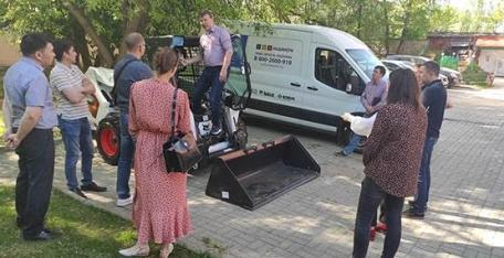 Обучение для сотрудников «НАК Машинери» и дилеров Bobcat в Екатеринбурге