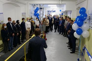 Учебная аудитория БЕЛАЗ открыта  в Уральском государственном горном университете