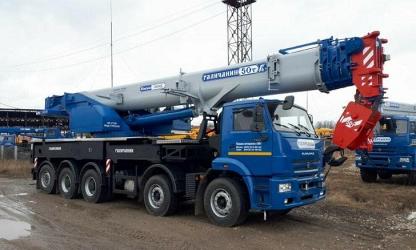 «Галичский автокрановый завод» выпустил новый автокран серии ТАКСИ