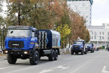 «Уралы» отправились по «Голубому коридору»