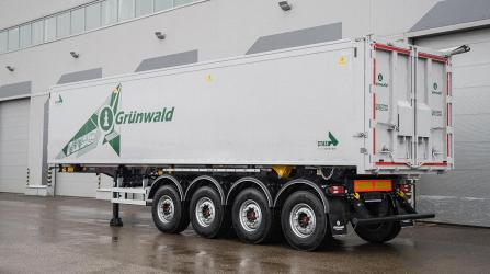 Новая модель алюминиевого самосвала компании Grunwald