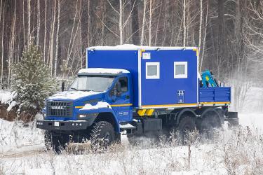 ПАРМ на шасси «Урал» незаменим в полевых условиях