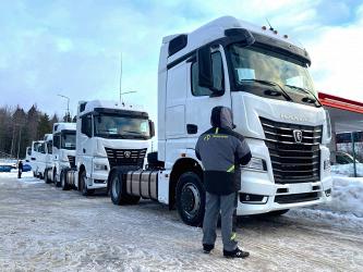  «ТК ТЕХНОЛОГИЯ ДВИЖЕНИЯ» ПОПОЛНИЛА  АВТОПАРК ТЯГАЧАМИ КАМАЗ