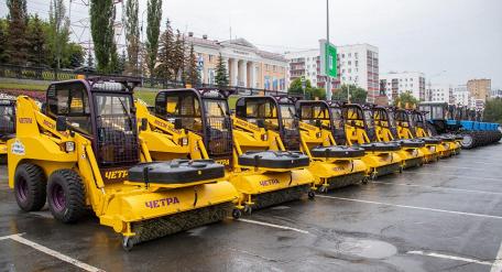 «ЧЕТРА» передала партию мини-погрузчиков ЧЕТРА МКСМ предприятиям Республики Башкортостан 