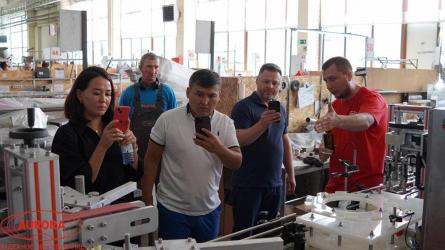 Завод «АВРОРА» с бизнес-миссией посетила делегация из Республики Казахстан