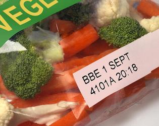Печать переменной информации на замороженных продуктах