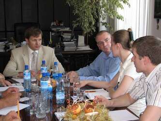 Визит гостей из Англии