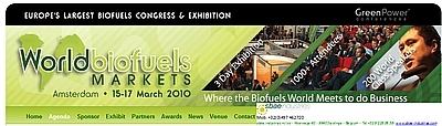 SBAE INDUSTRIES - золотой спонсор World Biofuels Markets SBAE INDUSTRIES - золотой спонсор World Biofuels Markets