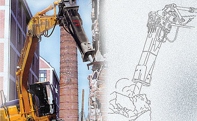 Гидромолоты HAMMER для профессиональных работ