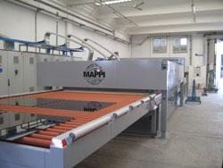 Посещение предприятия по закалке стекла в Милане