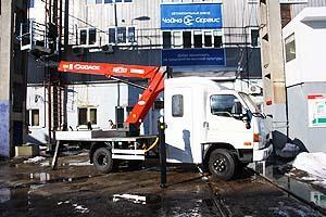 Автовышка Socage T318 на базе HD-78