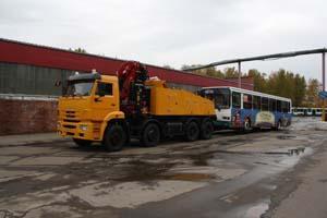 Эвакуатор с частичной погрузкой КАМАЗ-65201