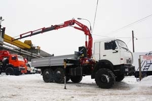 КАМАЗ-43118 с КМУ Amco Veba 815 4s