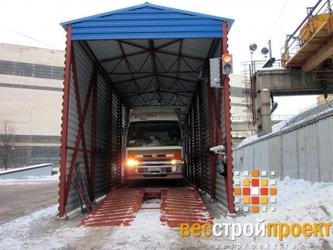 Пост автоматизированного взвешивания грузовых автомобилей для ОАО "Силовые машины". Пост автоматизированного взвешивания грузовых автомобилей для ОАО "Силовые машины".