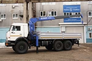 КАМАЗ-43118 с КМУ Tadano TM-ZE503HS