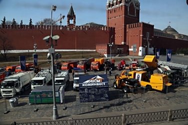 Новинки флагмана дорожно-коммунальной отрасли на Красной Площади