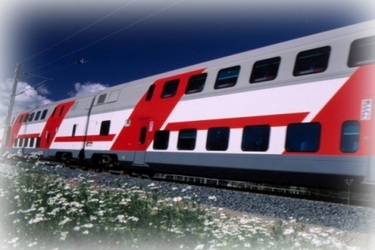 Первый состав из двухэтажных пассажирских вагонов отправился из Твери на Северо-Кавказскую железную дорогу