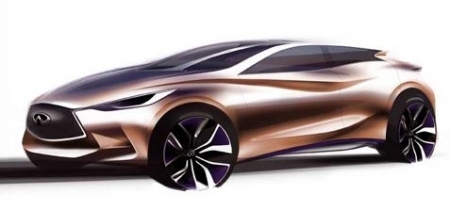 Infiniti представит концепт Q30 на автосалоне во Франкфурте